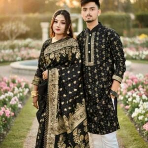 Sharee Panjabi Couple Dress with Blouse Piece