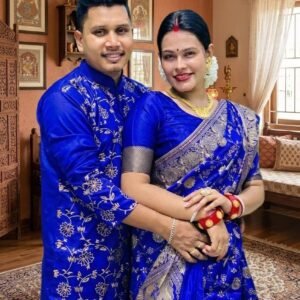 Sharee Panjabi Couple Dress with Blouse Piece