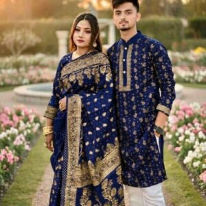 Sharee Panjabi Couple Dress with Blouse Piece