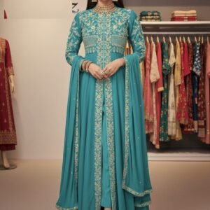 Radymade Jorjet Party Dress (Teal)