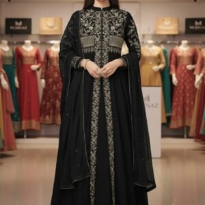 Radymade Jorjet Party Dress (Black)