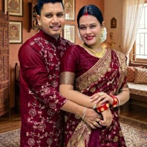 Sharee Panjabi Couple Dress with Blouse Piece